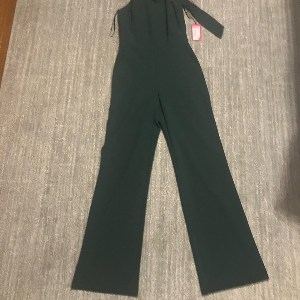 Vince Camuto Dark Green Jumpsuit